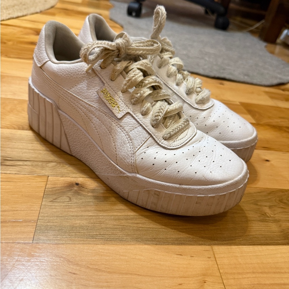 Puma Cali Wedge Sneaker - Women’s Size 10 White